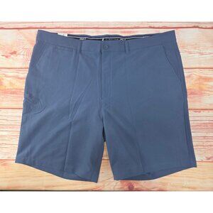 Johnnie-O Mens Navy Blue Stretch Shorts Size 48